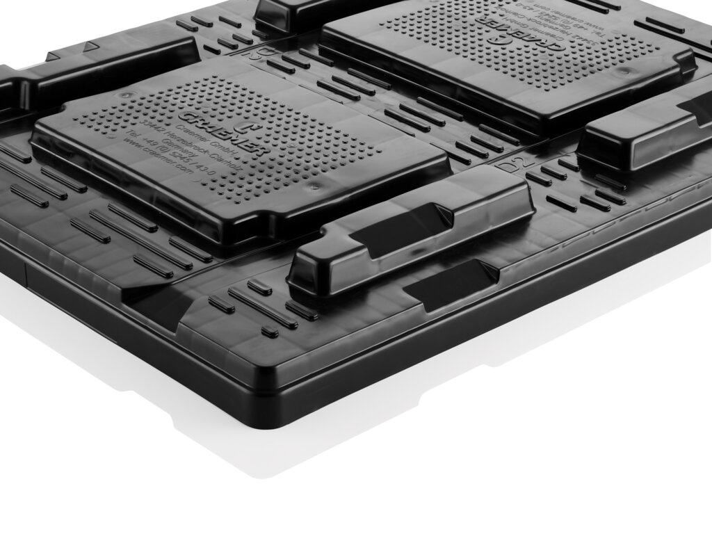 Plastic Pallet Lid 800-x-600-mm